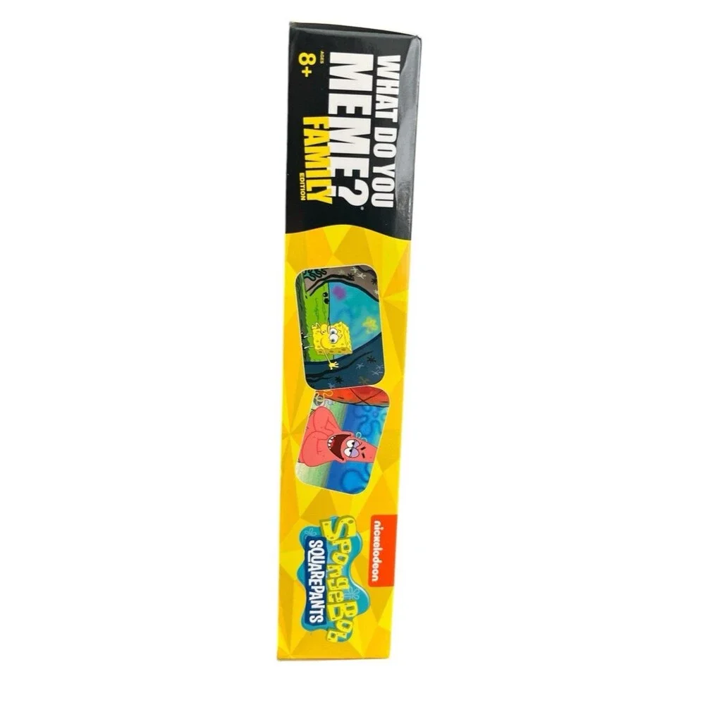 Nickelodeon SpongeBob SquarePants What Do You Meme Family Edition Card Game